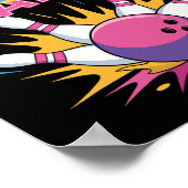Gutter Gang T-shirt Grappige Bowling Shirts Gutter Poster (Hoek)