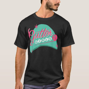 Gutter Girls Bowling League Team voor vrouwen en m T-shirt
