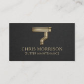Gutter Maintenance Business Card Visitekaartje (Voorkant)