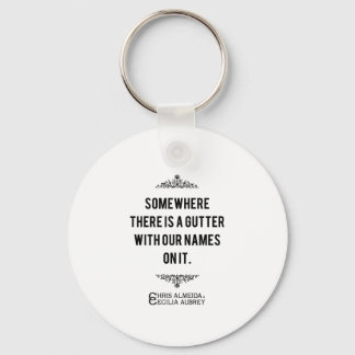 Gutter Quote Sleutelhanger