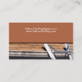 Gutter reparatie onderhoud reinigen visitekaartje (Achterkant)