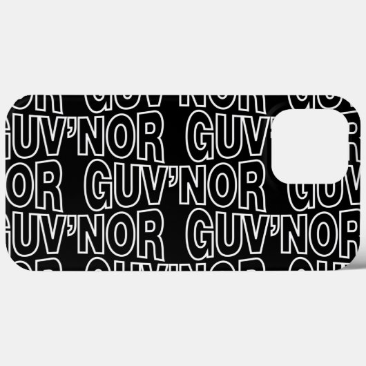 GUV'NOR Case-Mate iPhone CASE (Achterkant (horizontaal))