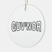 GUV'NOR KERAMISCH ORNAMENT (Links)