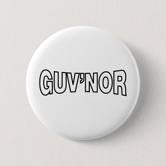 GUV'NOR RONDE BUTTON 5,7 CM (Voorkant)