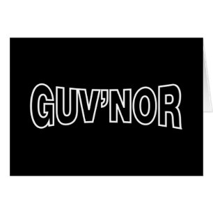 GUV'NOR-WENSKAART