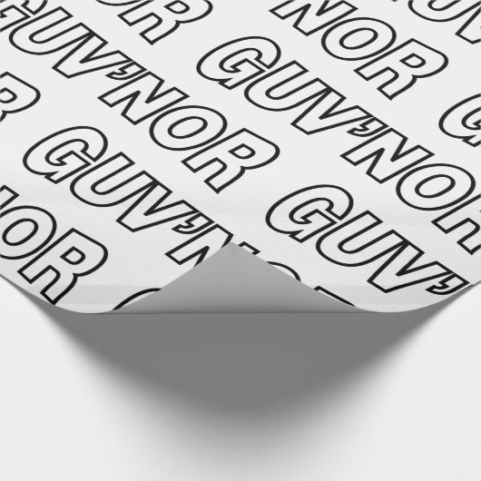 GUV'NOR WRAPPING PAPIER (Hoek)