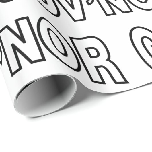 GUV'NOR WRAPPING PAPIER (Rol Hoek)