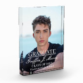 Guy Afstudeerder Modern Afstuderen Aangepast Fotoblokken (Links)