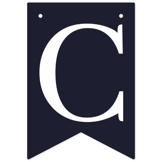 Guy Afstudeerder Modern Afstuderen Aangepast Vlaggetjes (Eerste vlag)