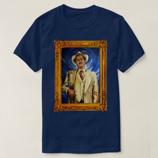 Guy Caballero Portrait Schilderij SCTV T-shirt (Design voorkant)