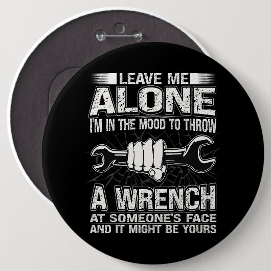 Guy Car Garage 20 Ronde Button 6,0 Cm (Voorkant /achterkant)