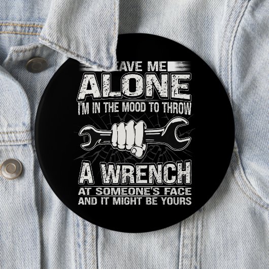 Guy Car Garage 20 Ronde Button 6,0 Cm (In situ)