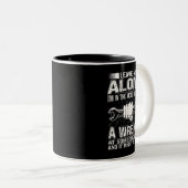 Guy Car Garage 20 Tweekleurige Koffiemok (Voorkant rechts)