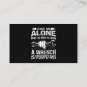 Guy Car Garage 20 Visitekaartje (Achterkant)