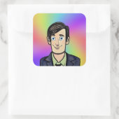 Guy Classic Round Sticker (Tas)