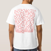 Guy De Cointet tekeningen T-shirt (Achterkant)