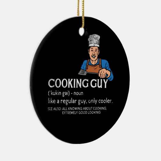 Guy Definition koken Keramisch Ornament (Rechts)