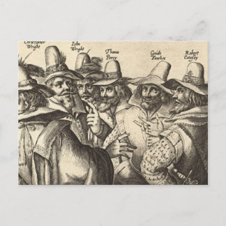 Guy Fawkes Briefkaart