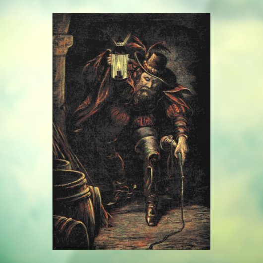 Guy Fawkes: Rebellion buskruit plot en verraad Raamsticker (Vel 3)