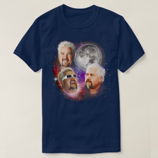 Guy Fieri jaren 80 esthetisch T-shirt (Design voorkant)