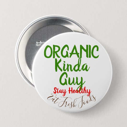 Guy Fresh Foods Round Button Pins (Voorkant /achterkant)