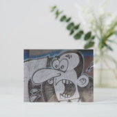 Guy Graffiti Briefkaart (Staand voorkant)