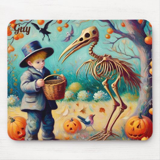 GUY ~ Happy HALLOWEEN Muismat (Voorkant)