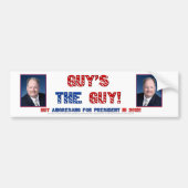 Guy is de Guy in 2012 Bumpersticker (Voorkant)
