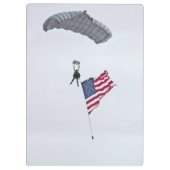 Guy Klembord militaire parachute (Achterkant)