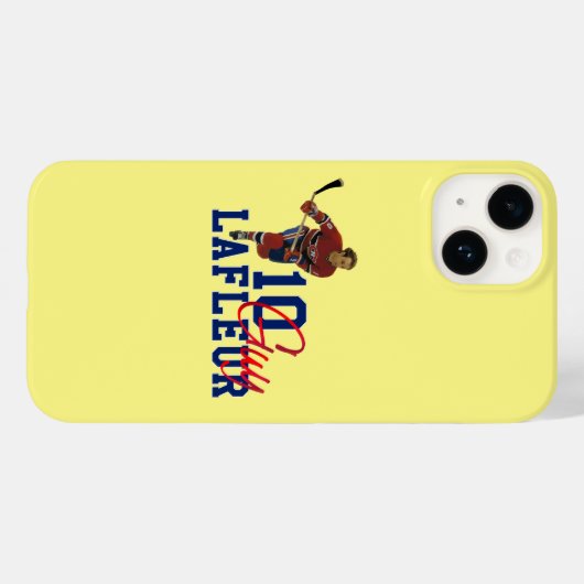 Guy Lafleur Ice Hockey Legend Case-Mate iPhone Case (Achterkant (horizontaal))