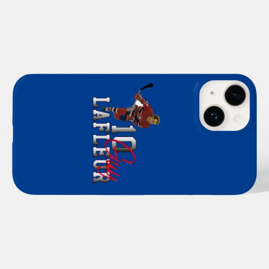 Guy Lafleur Ice Hockey Legend Case-Mate iPhone Case (Achterkant (horizontaal))