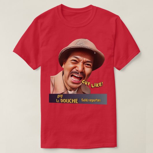 GUY LIKE Guy LeDouche Wild Man T-shirt (Design voorkant)