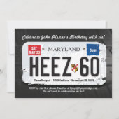 Guy Maryland voor zijn 60ste verjaardag Kaart (Voorkant)