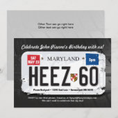 Guy Maryland voor zijn 60ste verjaardag Kaart (Voorkant / Achterkant)
