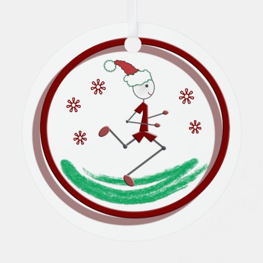 Guy Metal Ornament Holiday Runner (Achterkant)