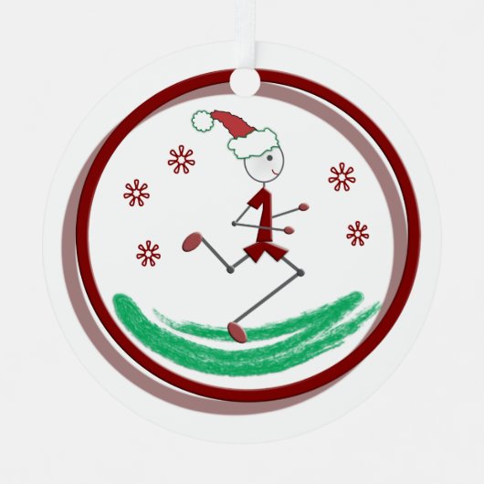 Guy Metal Ornament Holiday Runner (Voorkant)