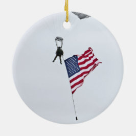 Guy Ornament, militair parachute Keramisch Ornament