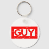 Guy Stamp Sleutelhanger (Achterkant)