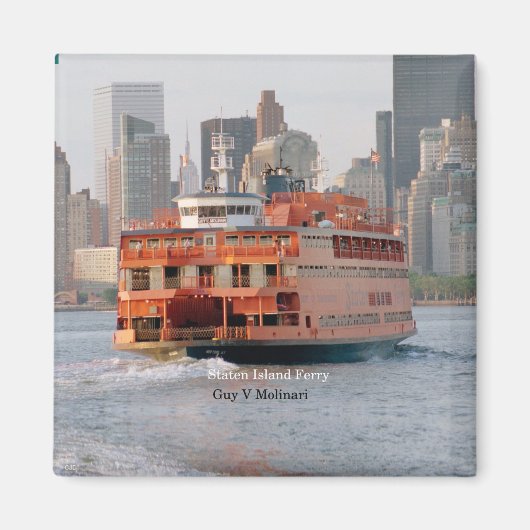 Guy V. Molinari magnet (Voorkant)