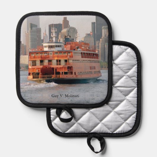 Guy V, Molinari pothouder Pannenlap (Voorkant / Achterkant)