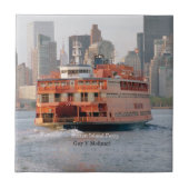 Guy V. Molinari-tegel Tegeltje (Voorkant)