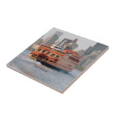 Guy V. Molinari-tegel Tegeltje (Zijkant)