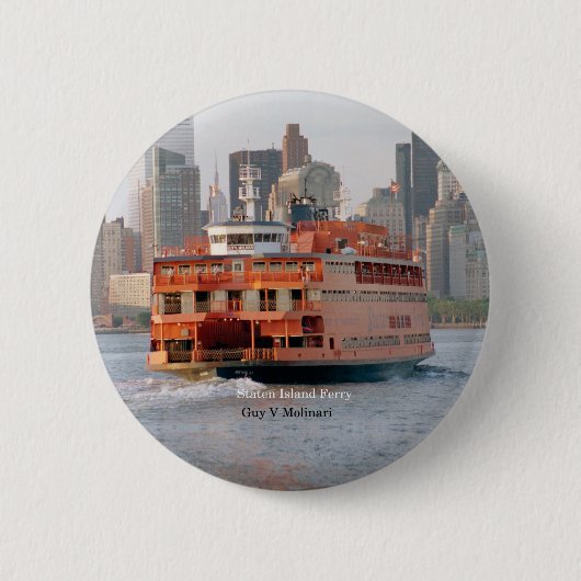 Guy V. Molinari-toets Ronde Button 5,7 Cm (Voorkant)