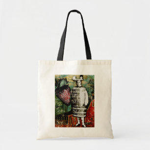 Guy van de aardbeienbeer -  Ephemera Collage Tote Bag