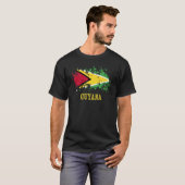 Guyaian enthusiasts for Guyana and Guyana T-shirt (Voorkant volledig)