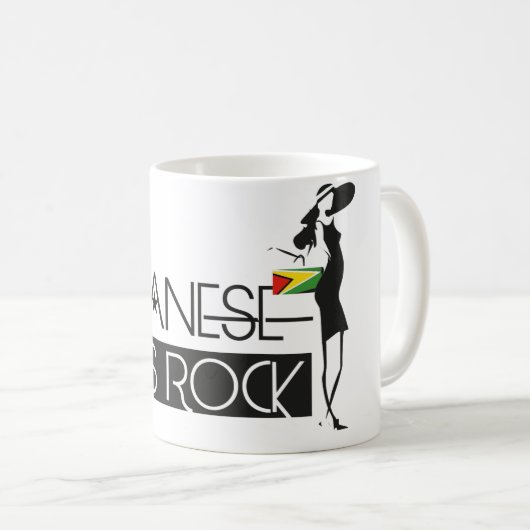 Guyana 15 oz Coffee-Mok Koffiemok (Voorkant rechts)