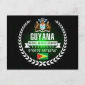 Guyana Briefkaart (Voorkant)