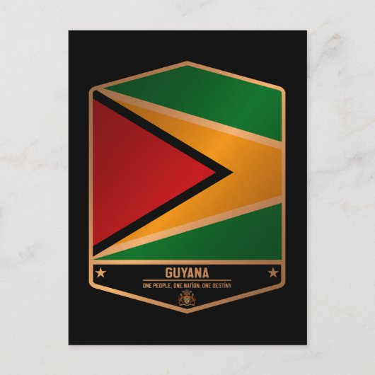 Guyana Briefkaart (Voorkant)
