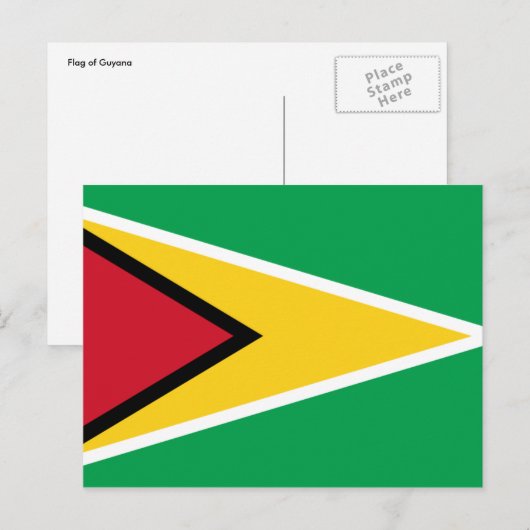 guyana briefkaart (Voorkant / Achterkant)