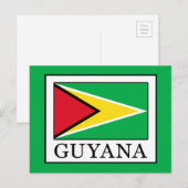 Guyana Briefkaart (Voorkant / Achterkant)